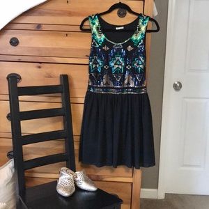 Sequin Top Dress